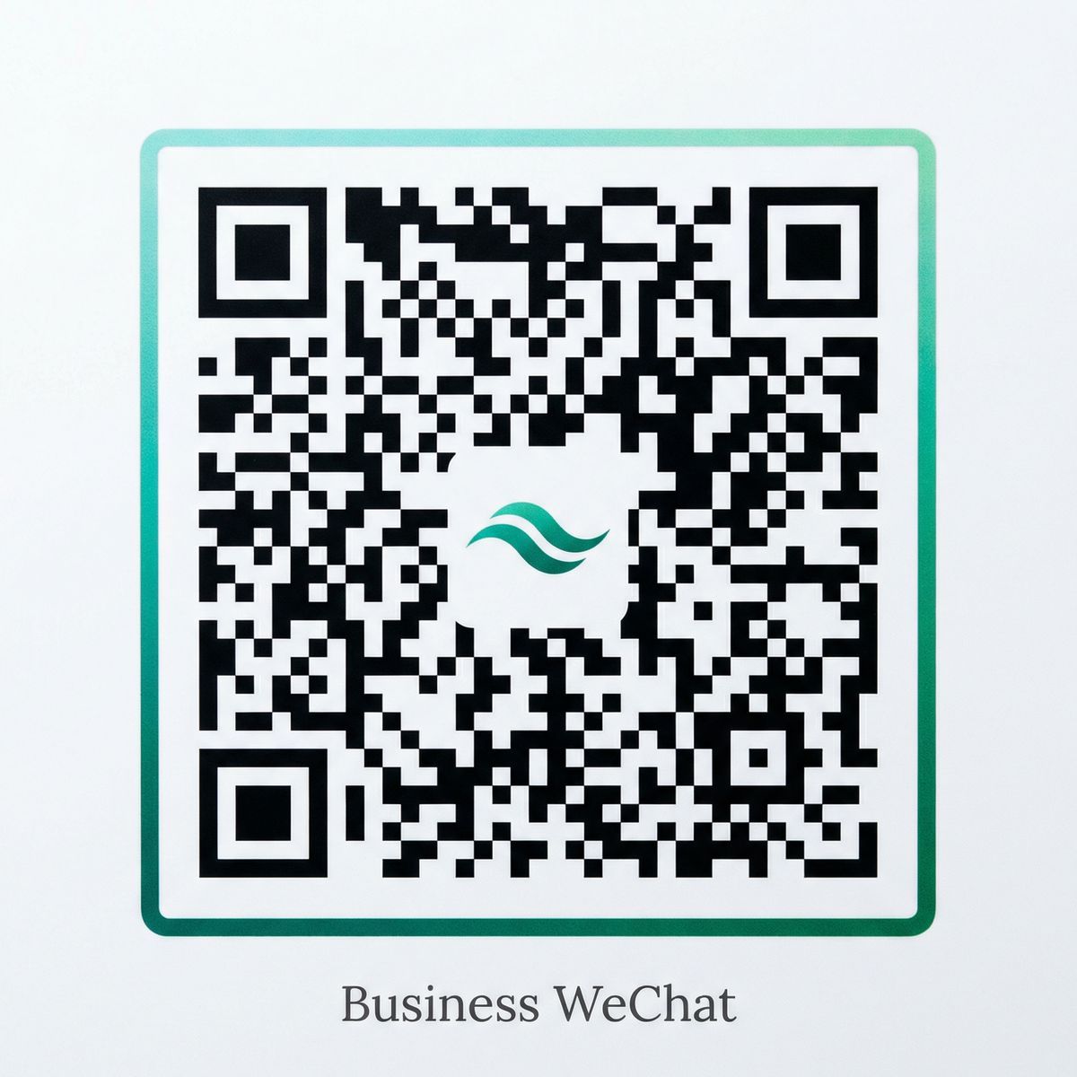 白桃少女商务二维码