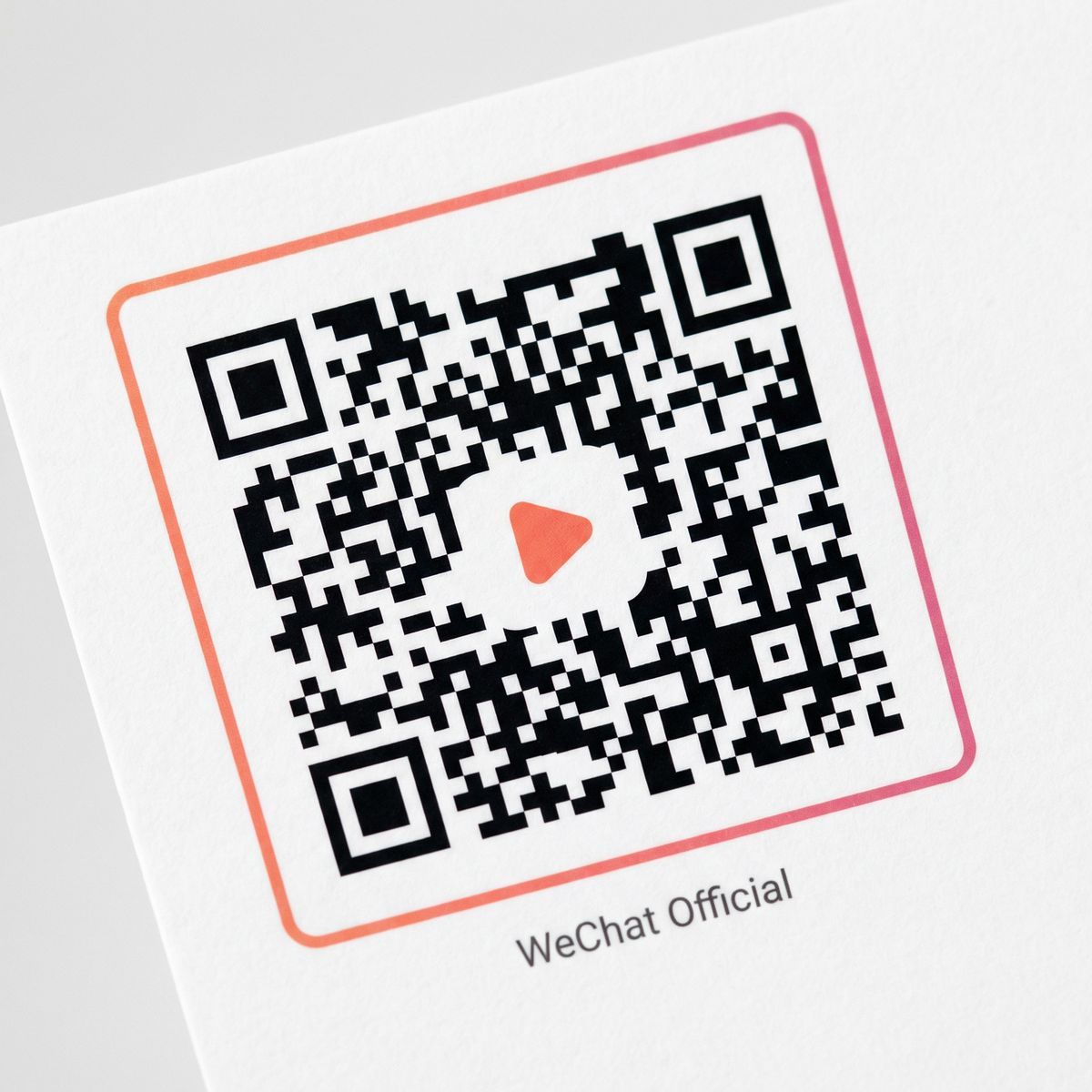 白桃少女公众号二维码